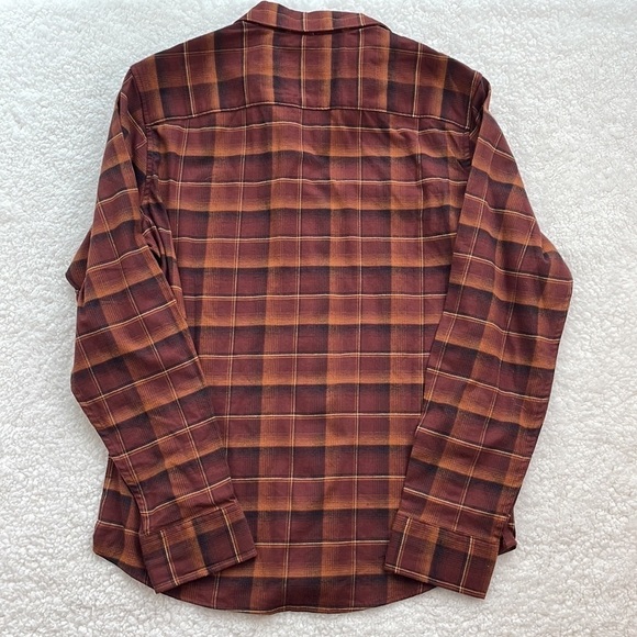 Men’s Ultra Soft Flannel Shirt, Standard Untucked Fit, Button Down, size S - Picture 5 of 6